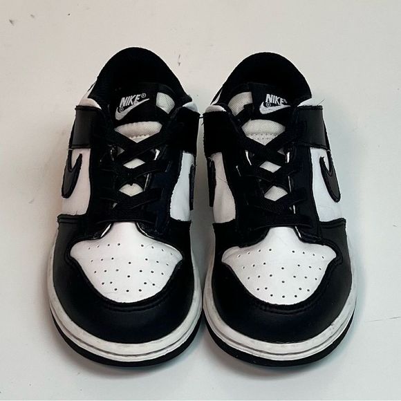 Nike Other - Nike Dunk Low Retro White Black (TD) Toddler size 10C Style: CW1589 100 Panda
